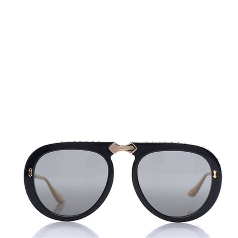 gucci aviator frames|Gucci foldable aviators.